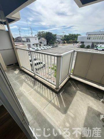 ポラリス庄屋のバルコニー