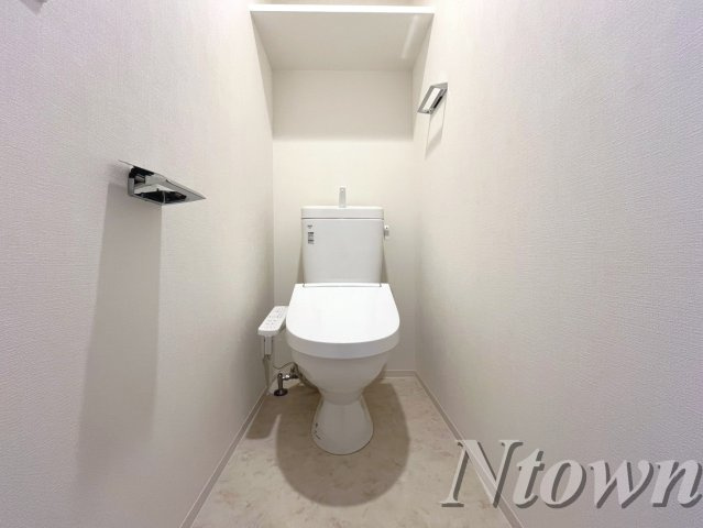 【トイレ】 | メイクスアート名古屋リニアFRONT | ゆったりとした空間のトイレです