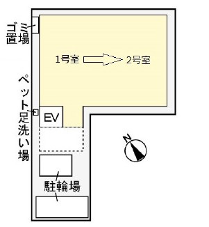 カナン　クロエ　門前仲町のその他|区画図