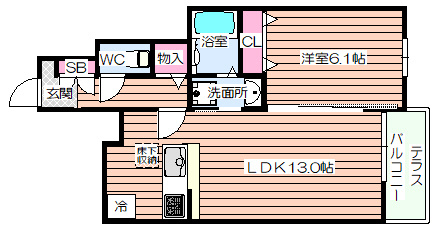 【間取り】 | サンロード新和Ⅲ