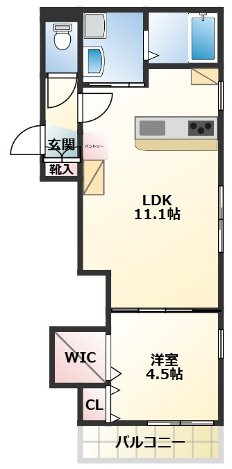 Ｆｌｉｎｔｒｉｄｇｅの間取り