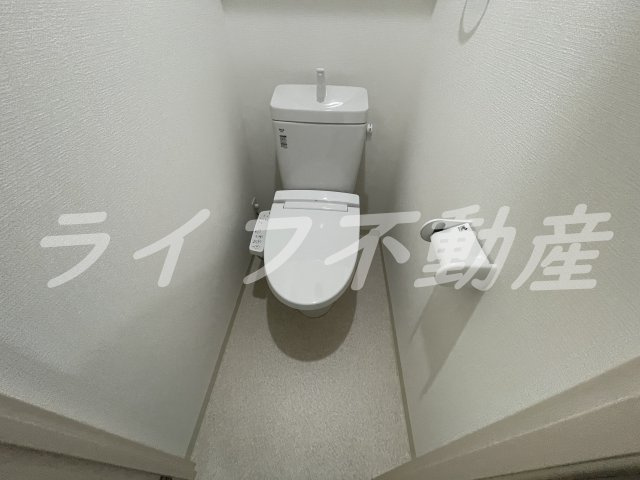 D porta Alegriaのトイレ|落ち着いたトイレです