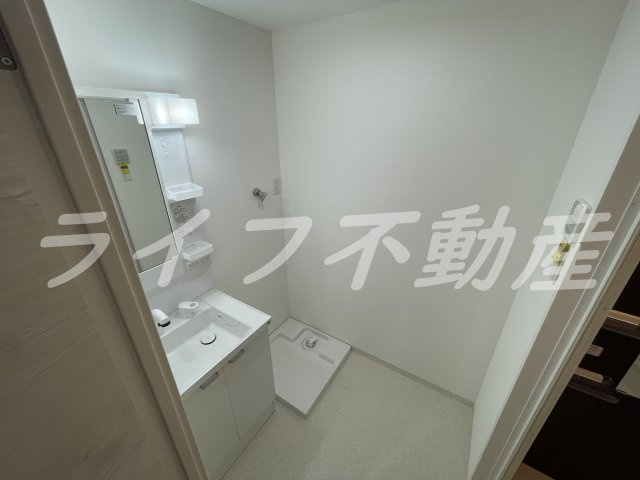 D porta Alegriaの洗面所|コンパクトで使いやすい洗面所