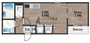 D porta Alegriaの間取り