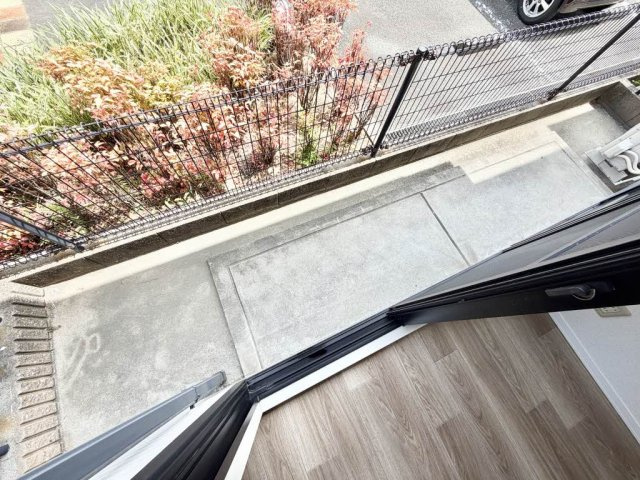 ディアス北村Cのバルコニー