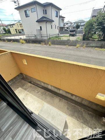 グリーンフィールド今岡Bのバルコニー