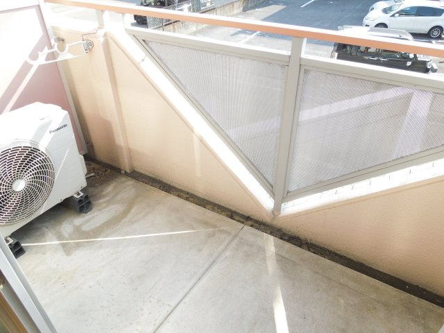 福岡市東区箱崎４丁目の賃貸マンションのバルコニー