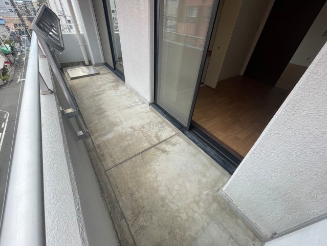 西宮市今津曙町の賃貸マンションのバルコニー