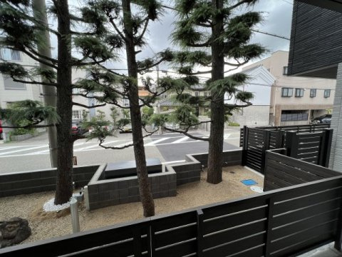 西宮市甲子園口２丁目のアパートの展望