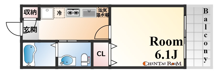 ロイヤル神戸三宮の間取り