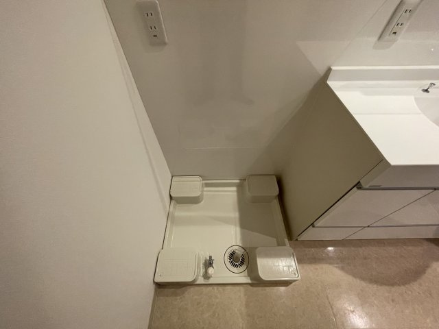 芦屋市朝日ケ丘町の賃貸マンションの洗面所