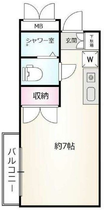 ERライフ王子公園の間取り