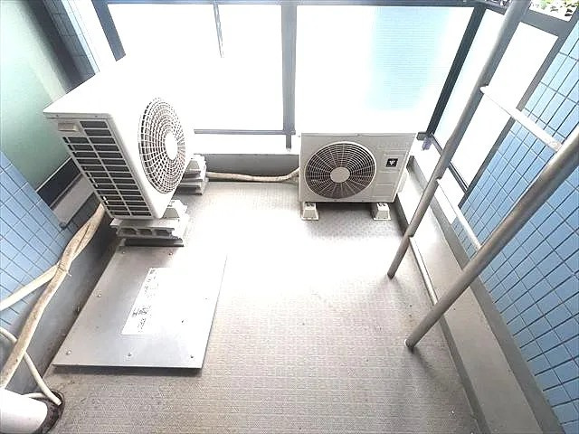 フォルム甲南町のバルコニー