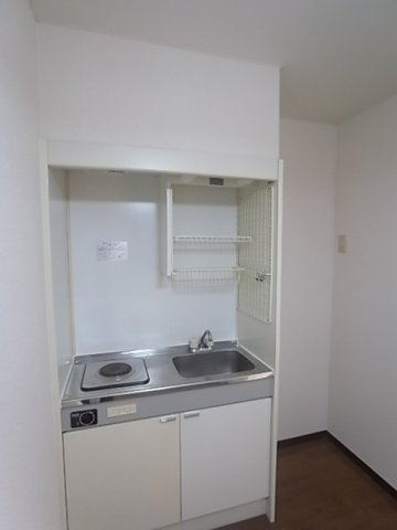 神戸市中央区日暮通６丁目の賃貸マンションのキッチン