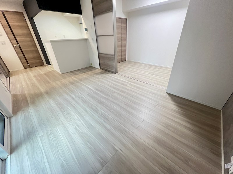 西宮市青木町のアパートの居間・リビング