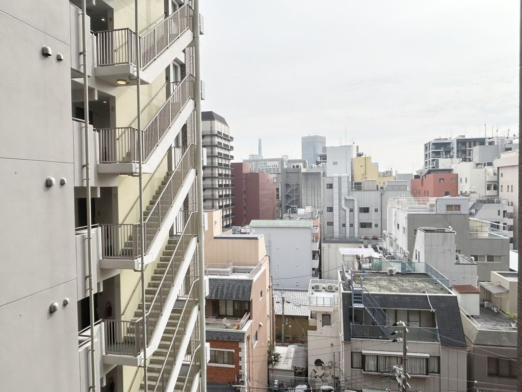 神戸市中央区中山手通２丁目の賃貸マンションの展望