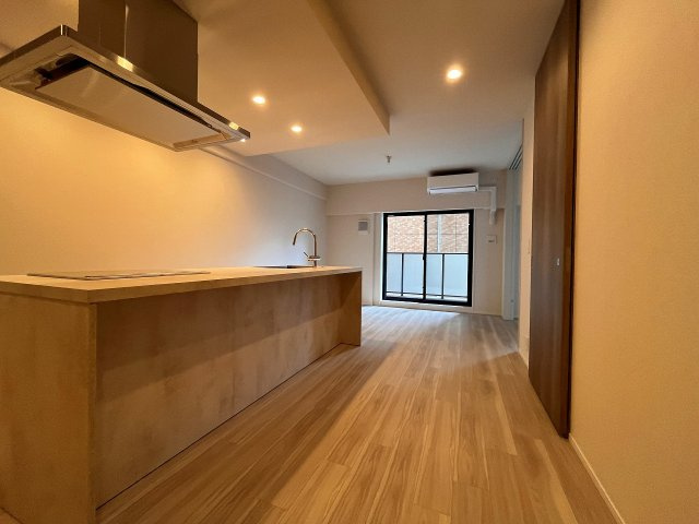 神戸市中央区中山手通２丁目の賃貸マンションの居間・リビング