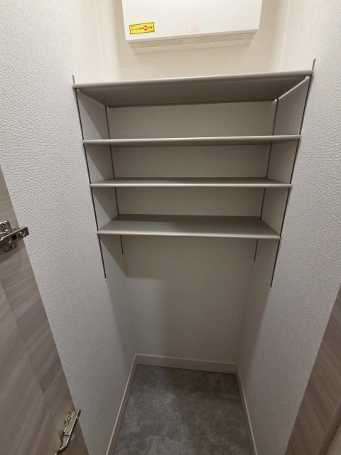 西宮市神呪町のアパートの収納