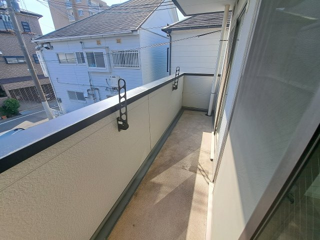 西宮市上甲子園４丁目の賃貸マンションのバルコニー