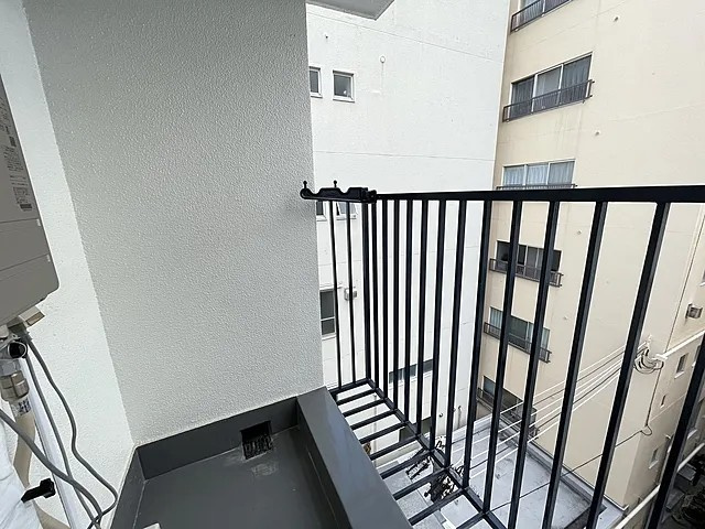 神戸市東灘区住吉宮町４丁目の賃貸マンションのバルコニー