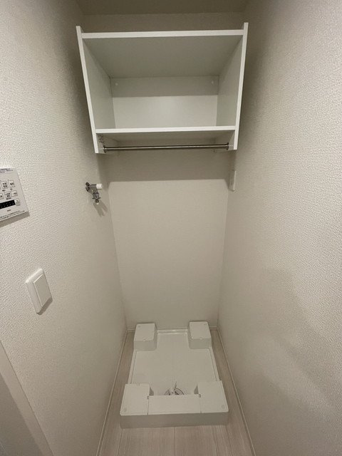 西宮市門戸荘のアパートの洗面所