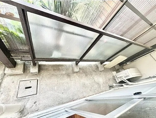 神戸市東灘区深江南町２丁目の賃貸マンションのバルコニー