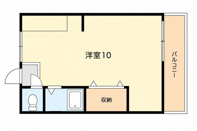 神戸市東灘区深江南町２丁目の賃貸マンションの間取り