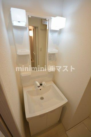大阪市福島区吉野５丁目の賃貸マンションの洗面所