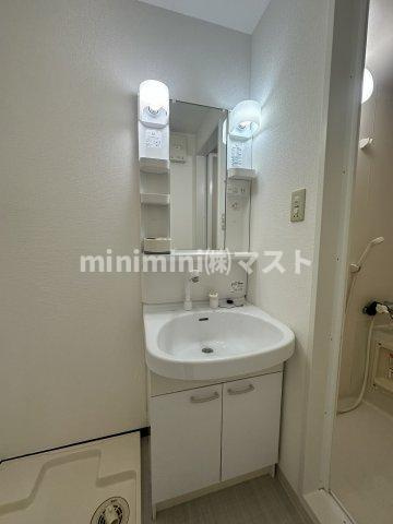 大阪市福島区鷺洲１丁目の賃貸マンションの洗面所
