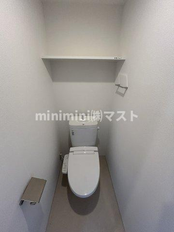 大阪市福島区吉野５丁目の賃貸マンションのトイレ