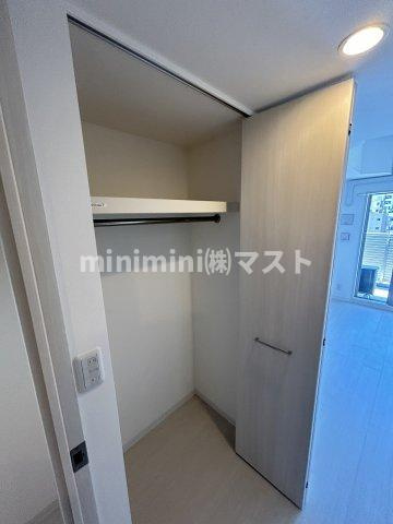 大阪市福島区吉野５丁目の賃貸マンションの収納