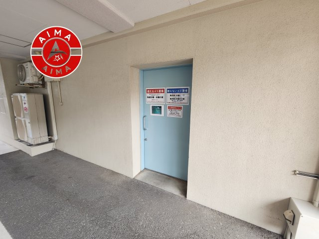 アンピール博多駅南のその他共用部分|敷地内には、ゴミ出しが可能な専用ゴミ置き場を完備。