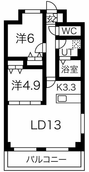 （仮称）住吉宮町新築マンションの間取り