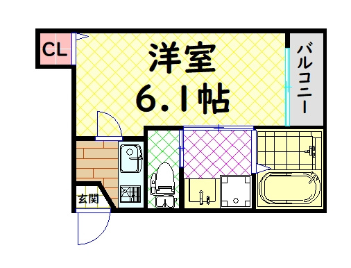 【間取り】 | ルミエール栄橋