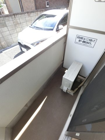 エクセレントコート津田沼のバルコニー