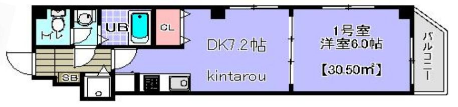 エクセレントコート津田沼の間取り