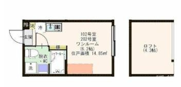 【間取り】 | ハーモニーテラス上石神井関町