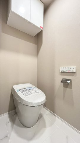 ガレリアグランデのトイレ|落ち着いた色調のトイレです