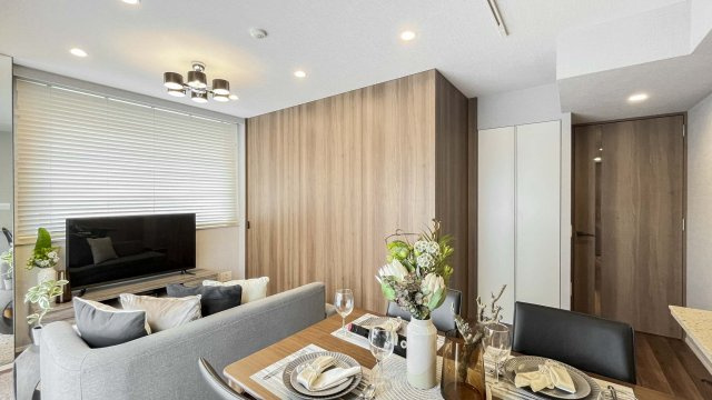 ドレッセ世田谷下馬のキッチン|コンパクトなキッチンで掃除もラクラク