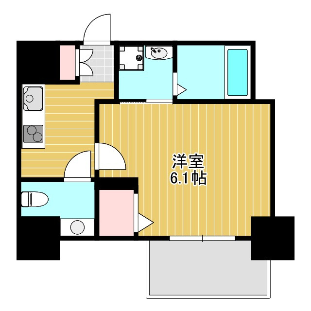 エスリード江坂セントラムの間取り
