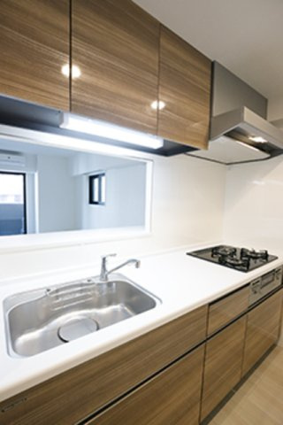 ＴＨＥ　ＡＸＩＳ　ＫＯＪＩＭＡＣＨＩのキッチン|※写真は同タイプ住戸です。