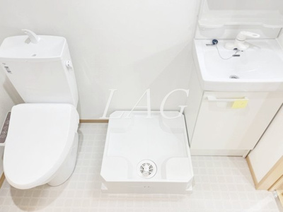 【設備】 | メゾンヴェルテ | 室内洗濯機置き場です。