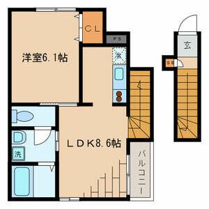 【間取り】 | ル・ソレイユ | 間取りです。