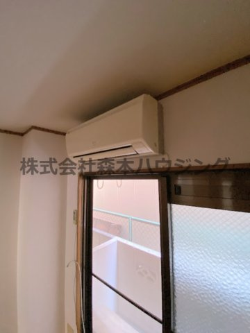 【設備】 | 　カトレアハイツ門真 | エアコンついてます