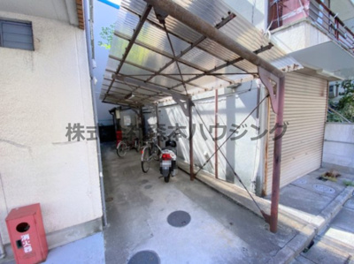 【その他共用部分】 | 　カトレアハイツ門真 | 駐輪場です
