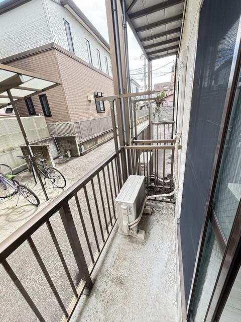 サウスブリーズのバルコニー|※写真は別部屋のものです。