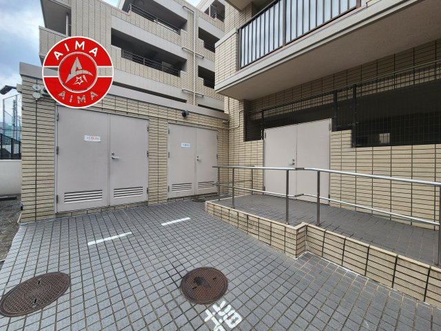 ヒューマンズ新宮駅前のその他共用部分|敷地内には、ゴミ出しが可能な専用ゴミ置き場を完備。