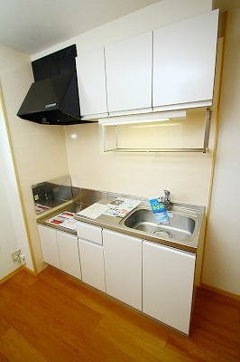 レジデンスＭＳのキッチン|きれいなキッチンです