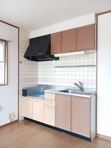 光シャトーのキッチン|使いやすいキッチンです