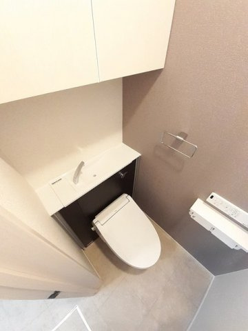 フリシュライツのトイレ|落ち着いたトイレです